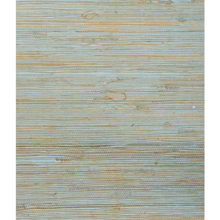 Kravet Design Grasscloth & Textures W3040 in Light Blue & Beige (W3040.1524.0)