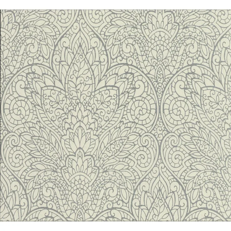 Kravet Design Candice Olson Collection W3467 in Ivory & Silver (W3467.11.0)