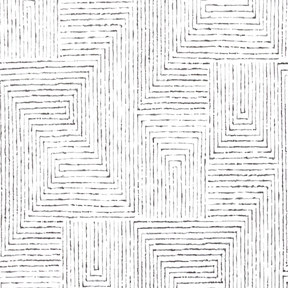 Kravet Design W3604 in White & Charcoal (W3604.21.0)