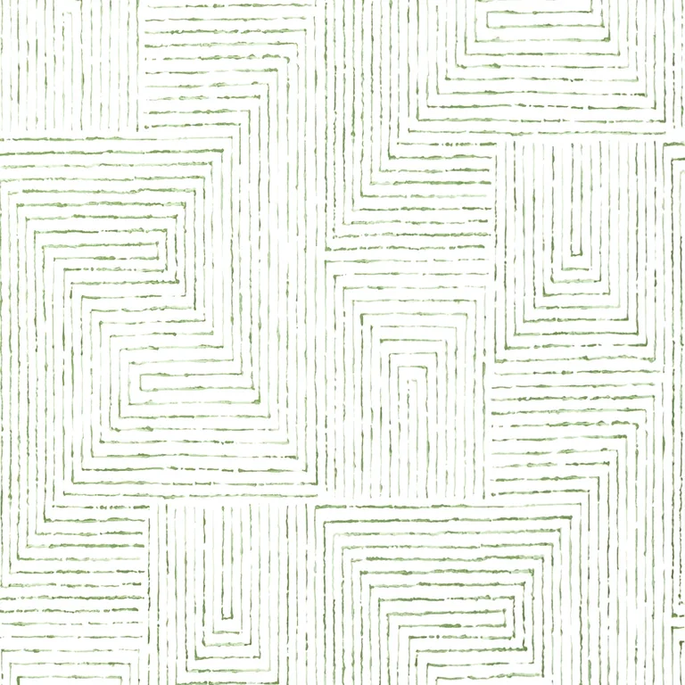 Kravet Design W3604 in White & Green (W3604.3.0)