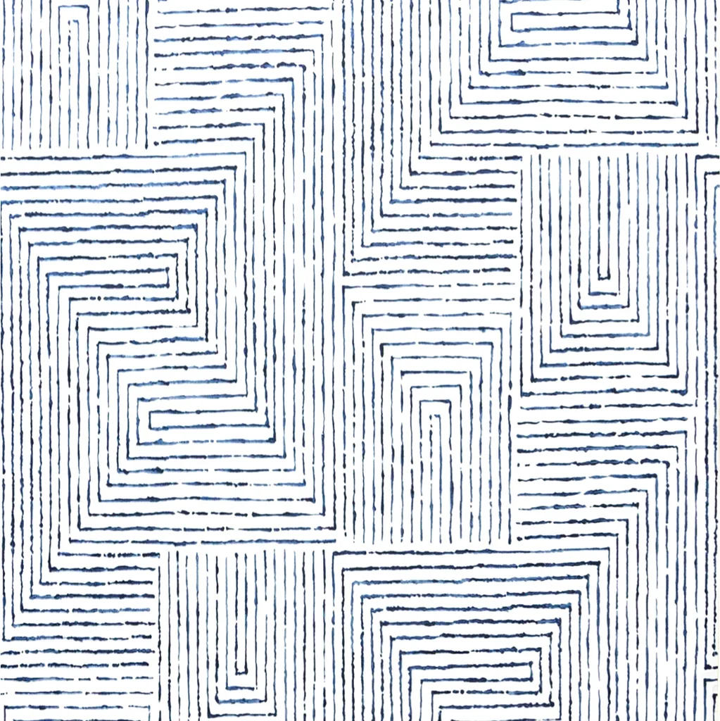 Kravet Design W3604 in White & Blue (W3604.5.0)