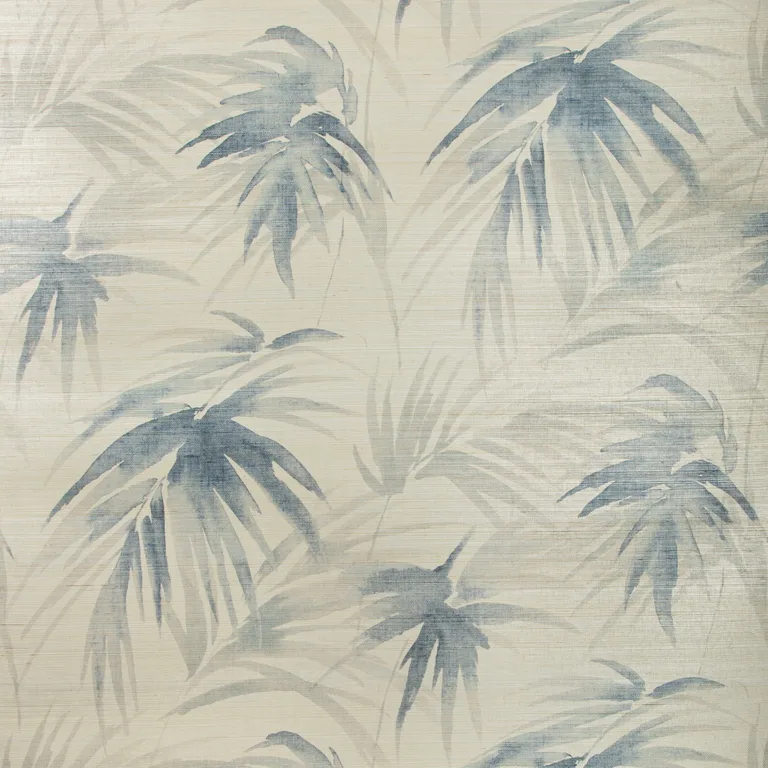 Kravet Design W3606 in Ivory & Blue (W3606.5.0)