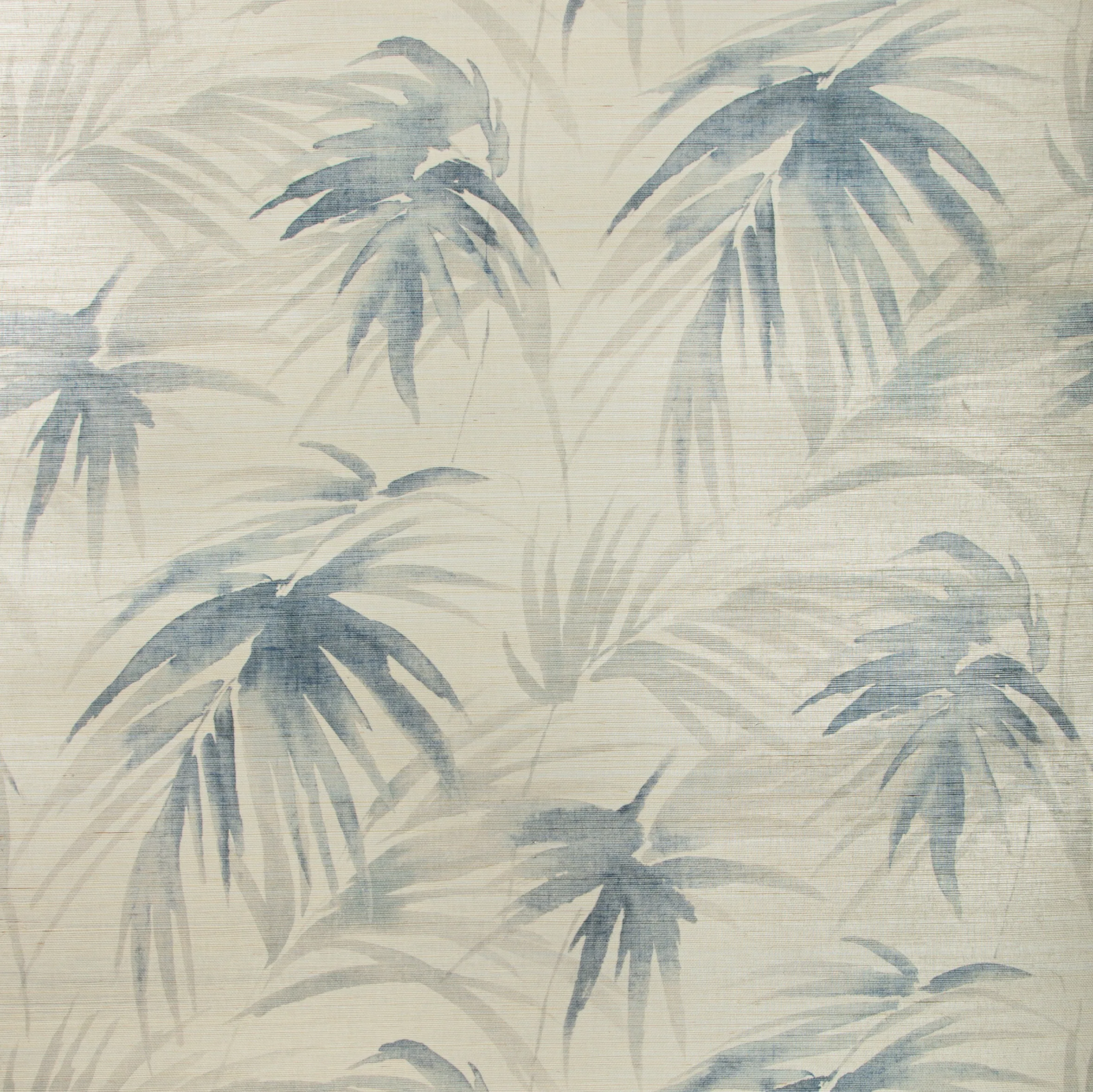 Kravet Design W3606 in Ivory & Blue (W3606.5.0)