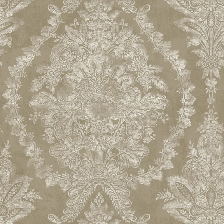 Kravet Design Ronald Redding W3715 in Bronze & White (W3715.4.0)
