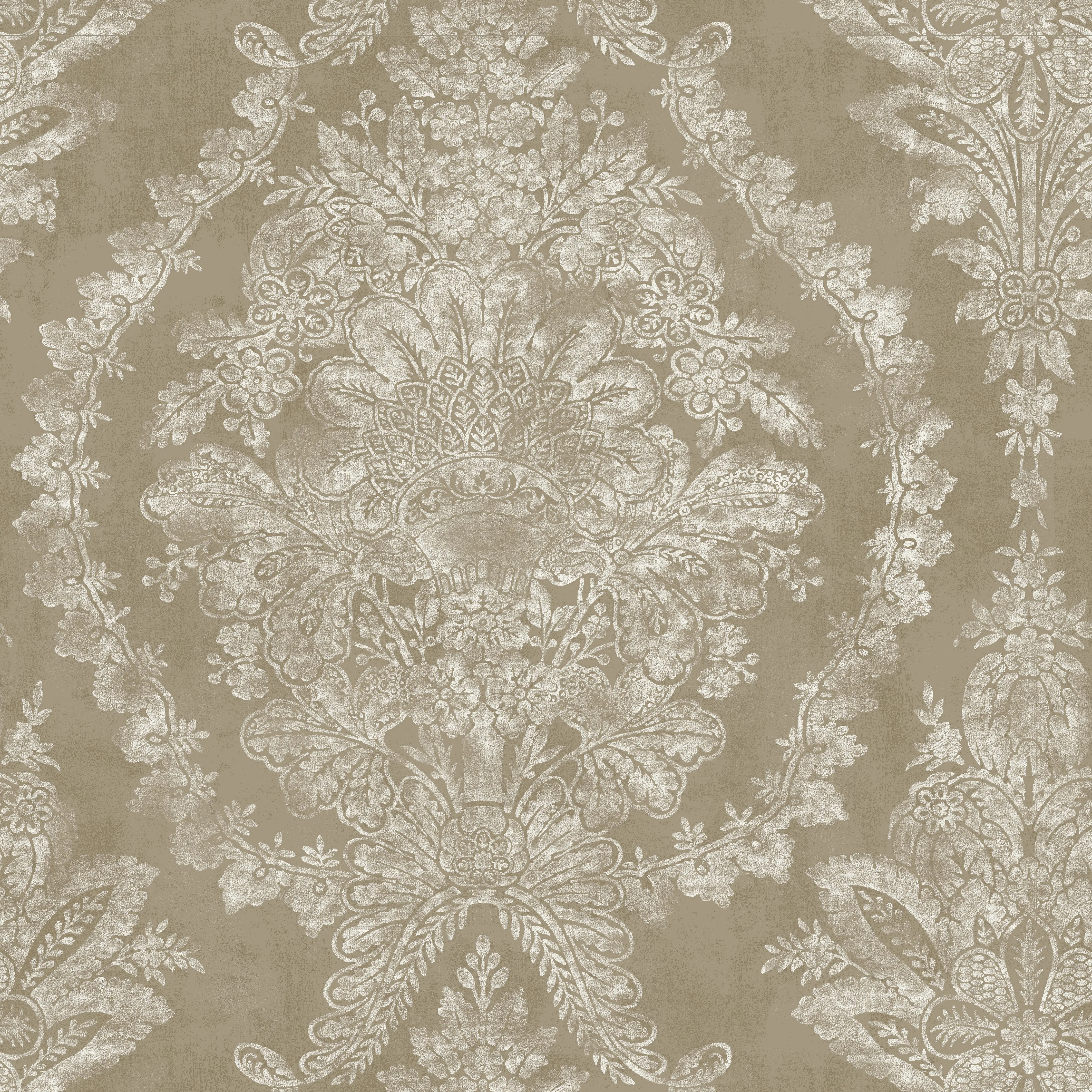 Kravet Design Ronald Redding W3715 in Bronze & White (W3715.4.0)