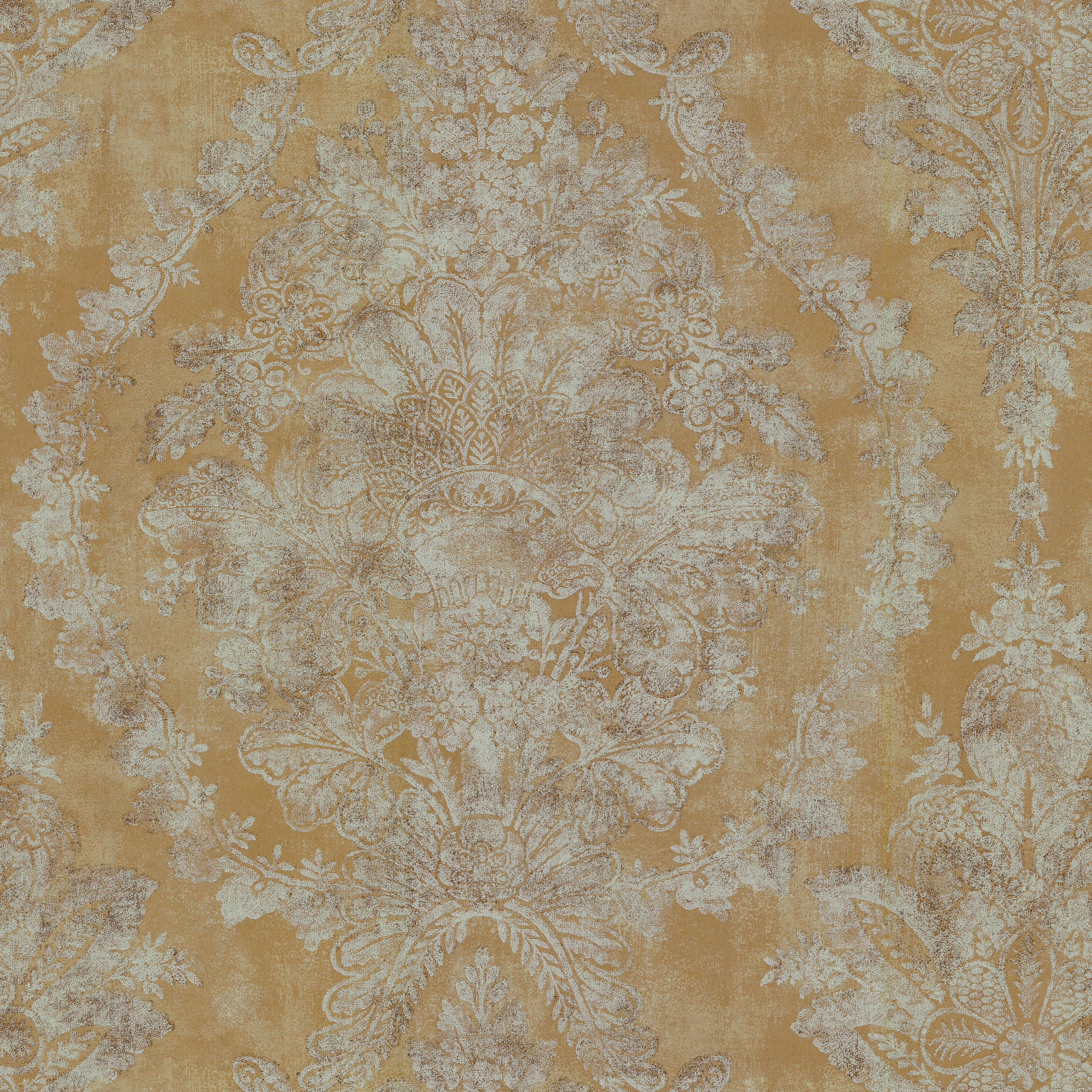 Kravet Design Ronald Redding W3715 in Yellow & Grey (W3715.40.0)