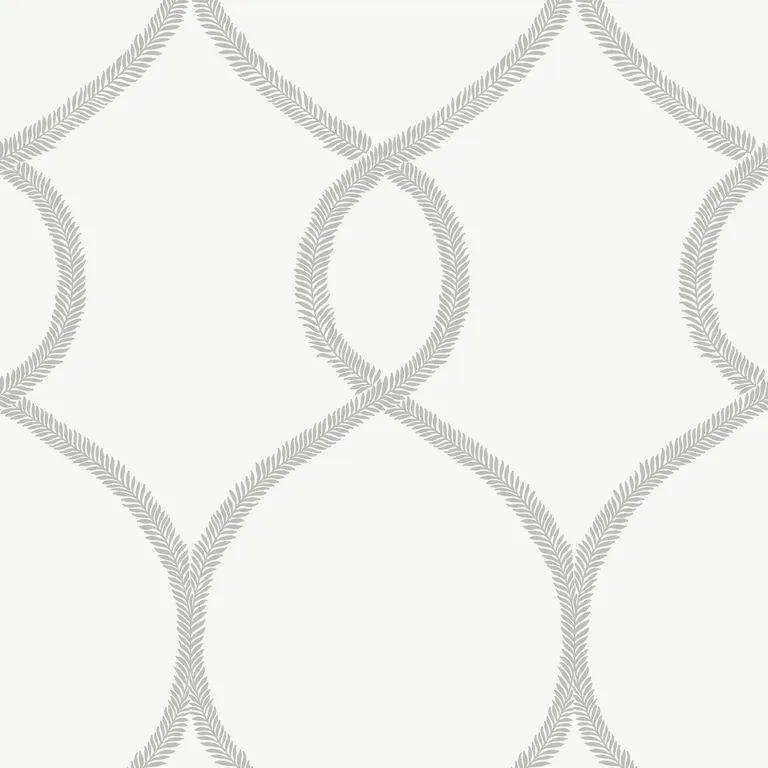 Kravet Design Ronald Redding W3722 in White & Grey (W3722.11.0)