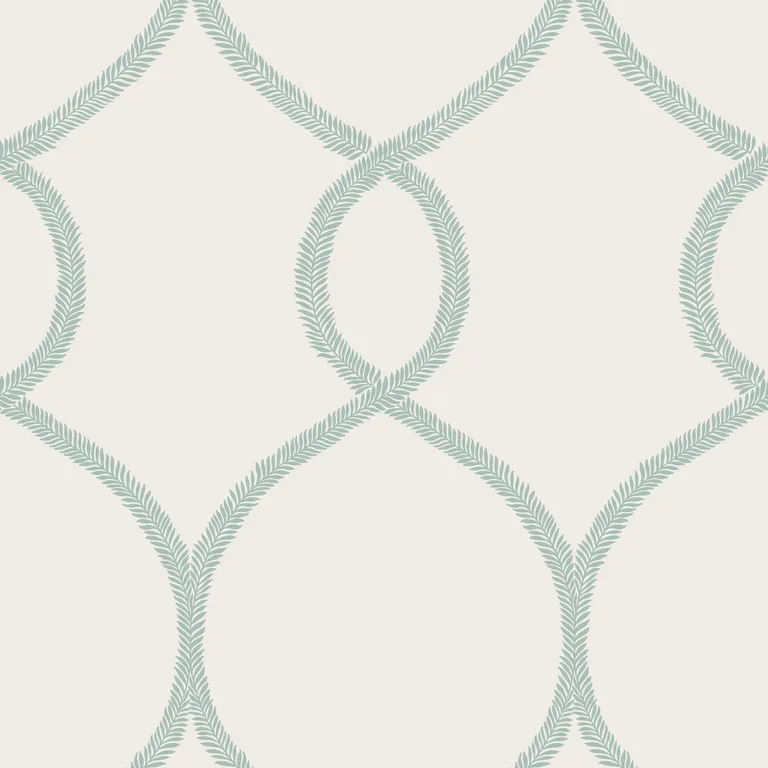 Kravet Design Ronald Redding W3722 in White & Spa (W3722.35.0)