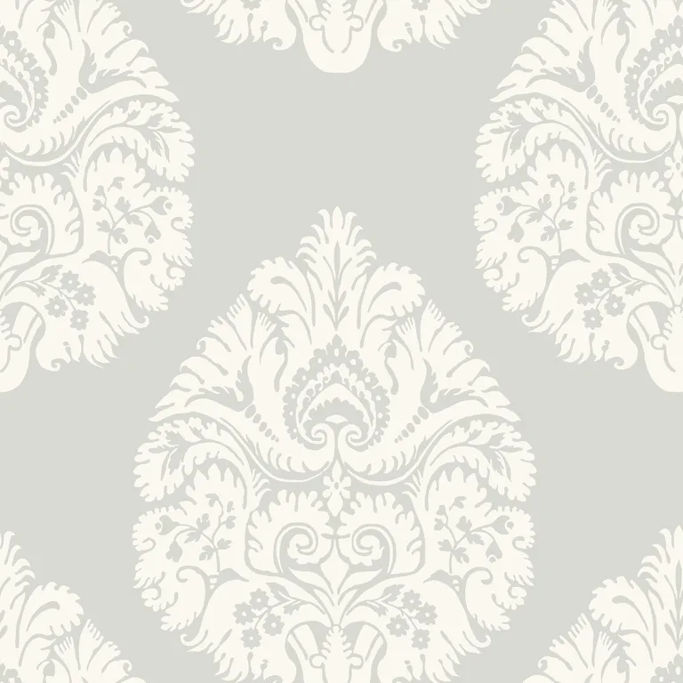 Kravet Design Ronald Redding W3726 in Grey & White (W3726.11.0)