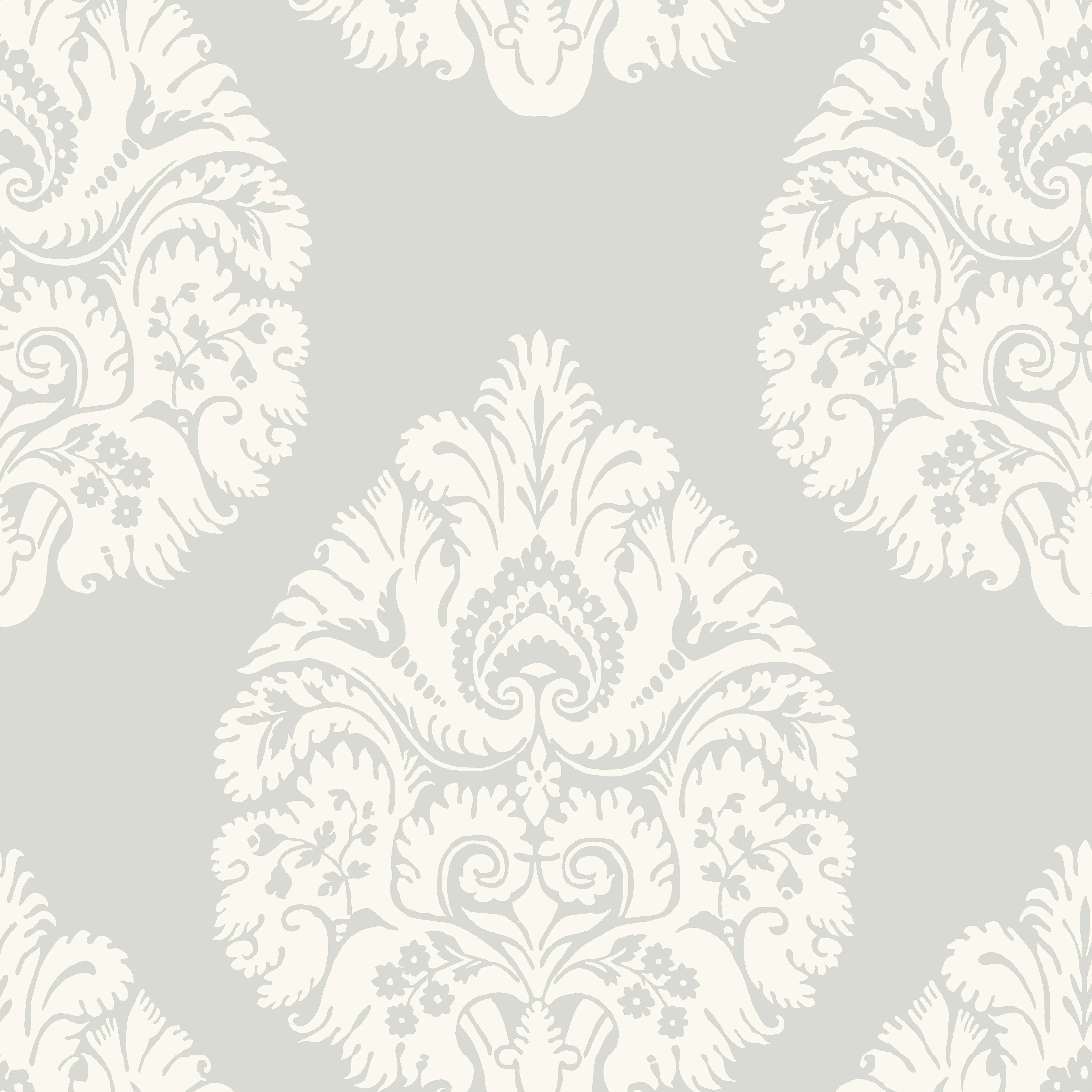 Kravet Design Ronald Redding W3726 in Grey & White (W3726.11.0)
