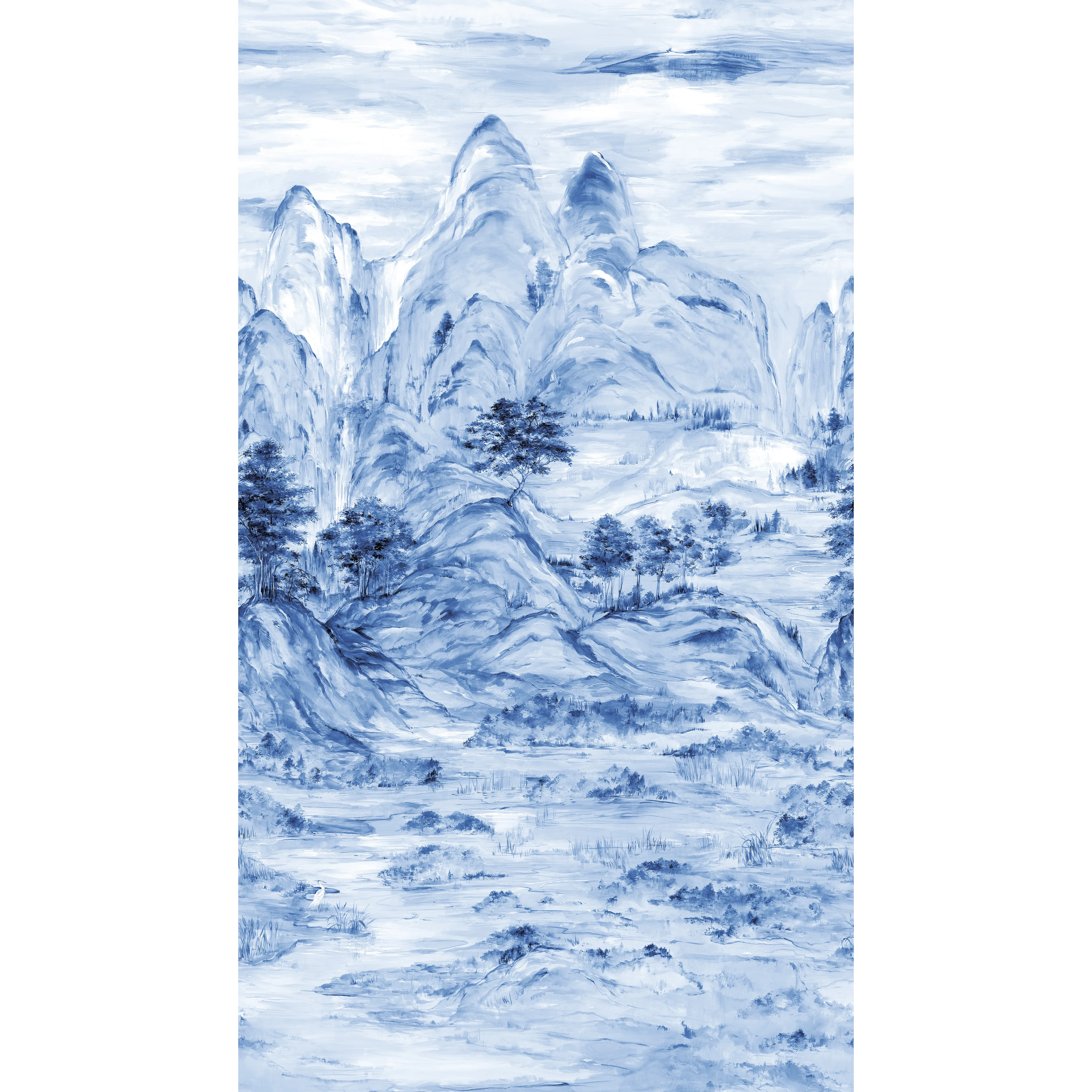 Kravet Design Ronald Redding W3747 in Blue & White (W3747.5.0)