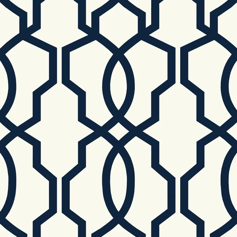 Kravet Design W3760 in Dark Blue & White (W3760.50.0)
