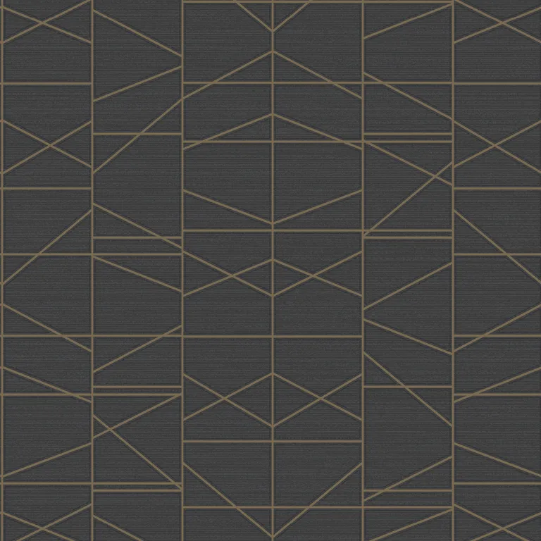 Kravet Design W3762 in Gold & Black (W3762.8.0)