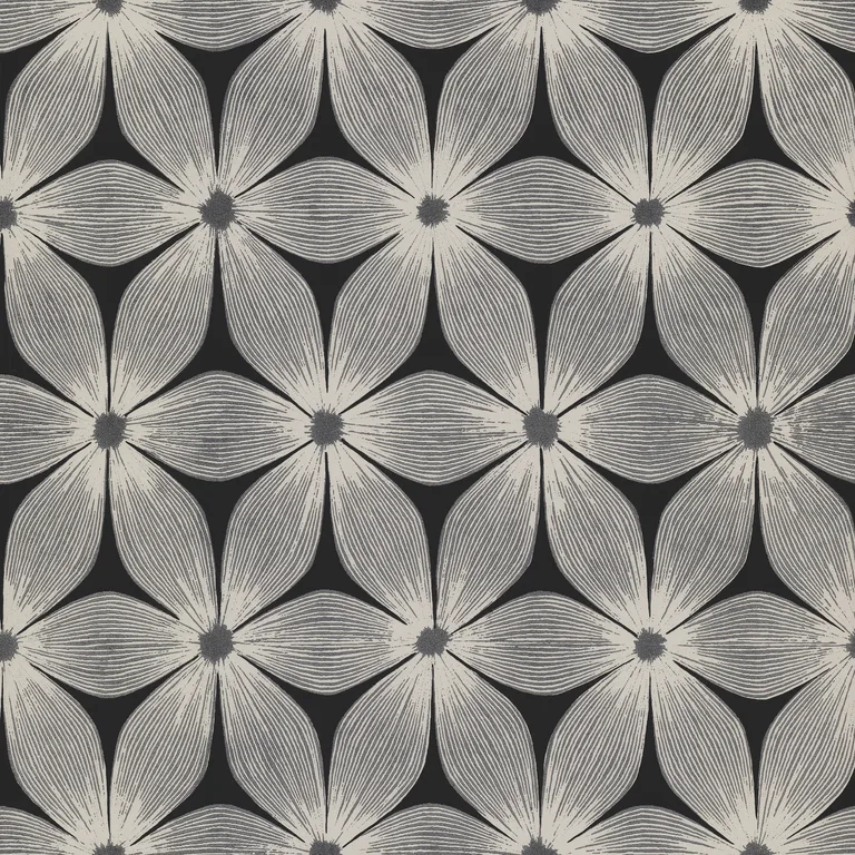 Kravet Design Candice Olson Collection W3800 in Black & Ivory (W3800.8.0)