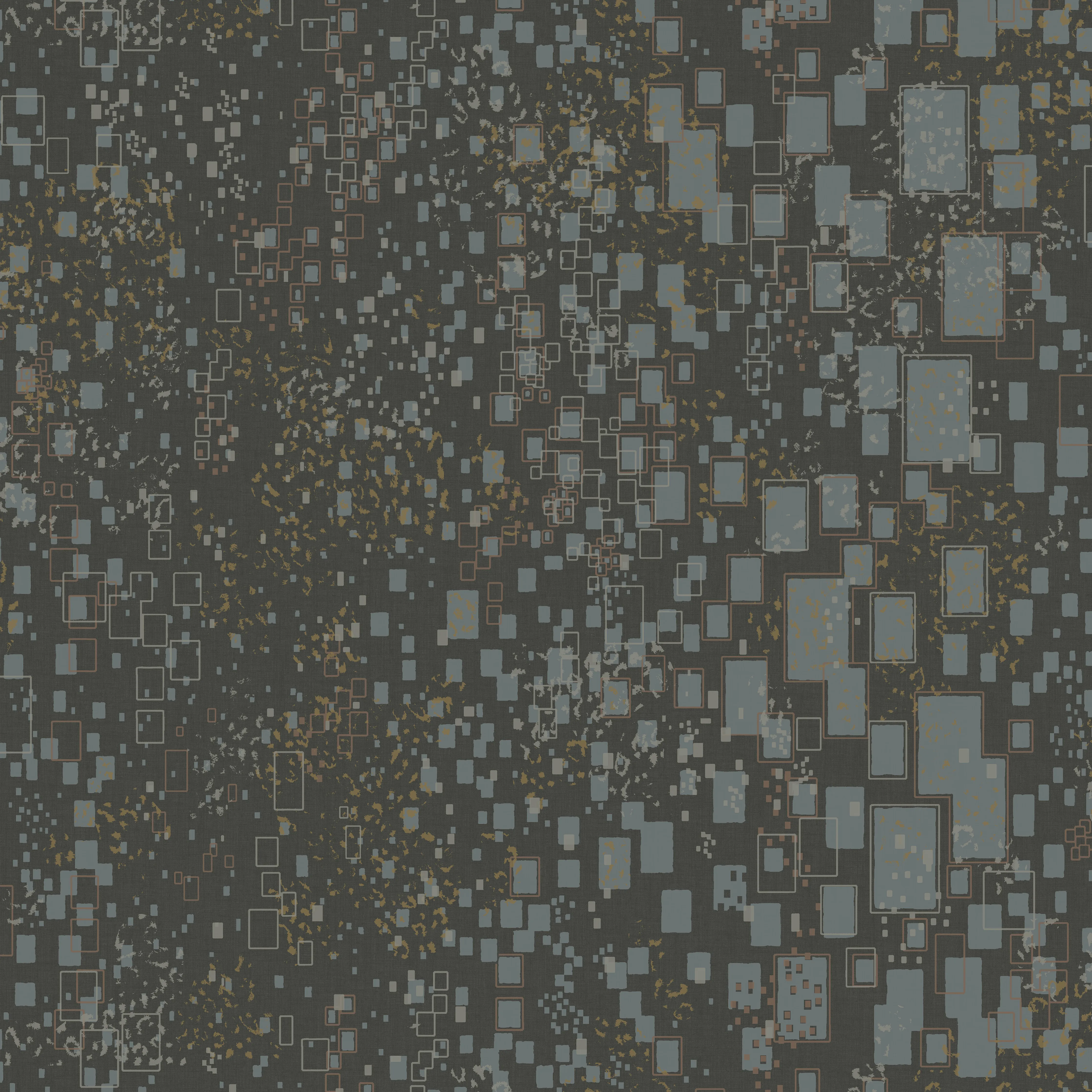 Kravet Design Candice Olson Collection W3801 in Charcoal & Gold (W3801.21.0)