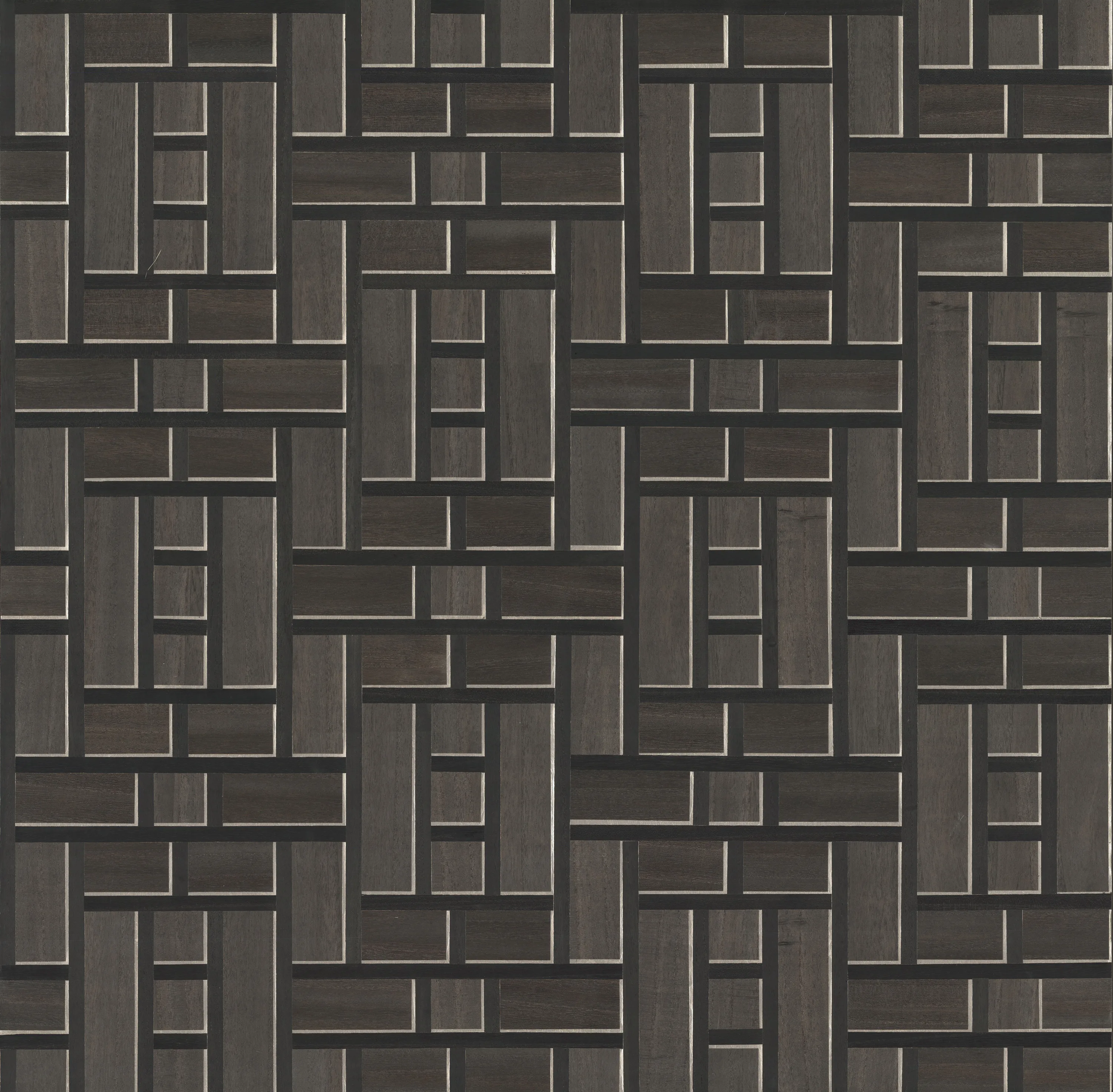 Kravet Design Ronald Redding W3816 in Black & Metallic (W3816.8.0)