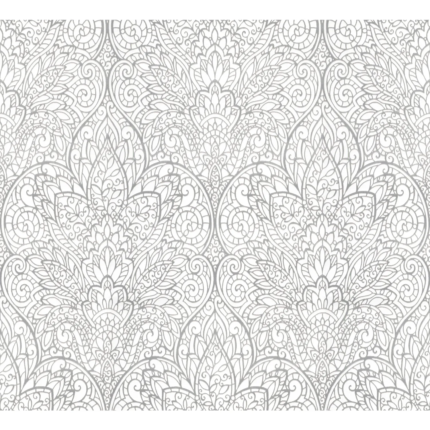 Kravet Design Candice Olson After Eight W3859 in Silver & White (W3859.101.0)
