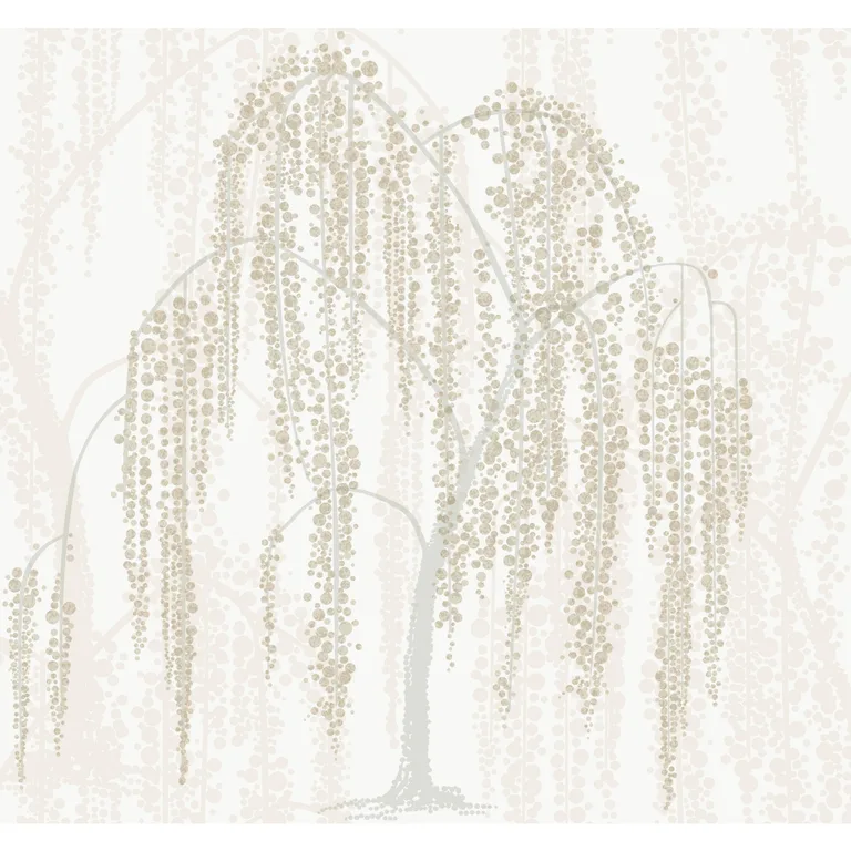 Kravet Design Candice Olson After Eight W3866 in White & Taupe (W3866.1.0)