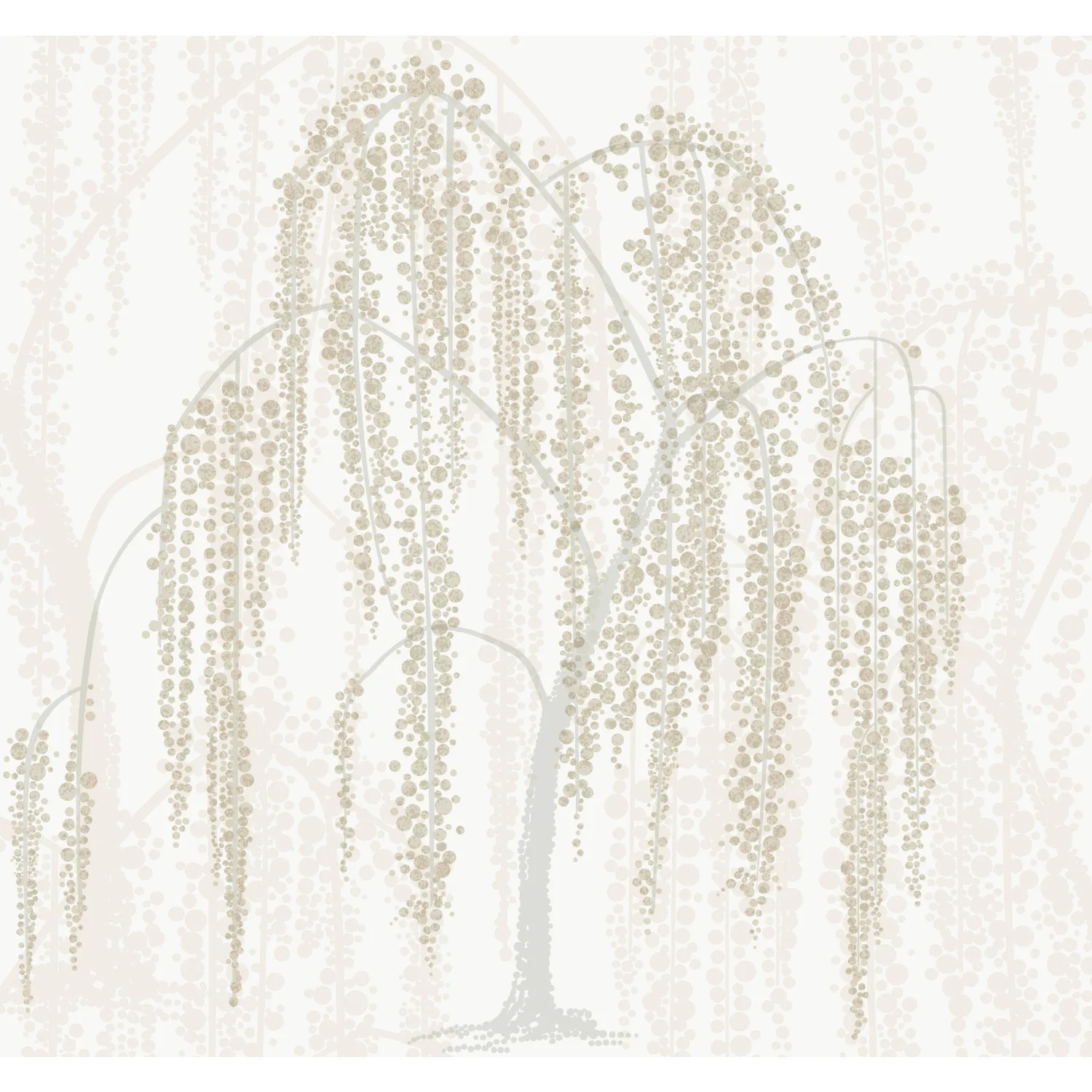 Kravet Design Candice Olson After Eight W3866 in White & Taupe (W3866.1.0)
