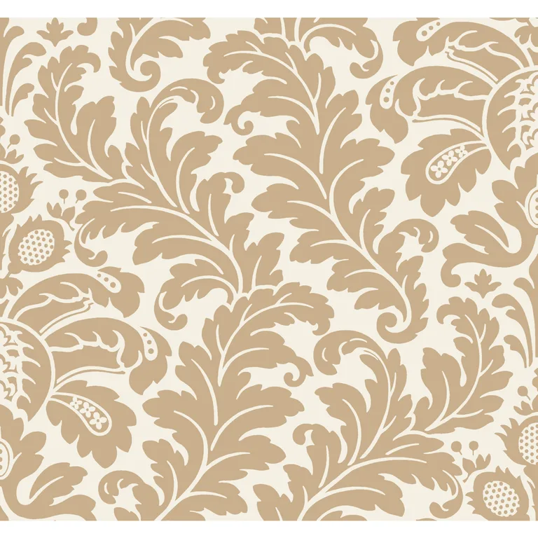 Kravet Design Candice Olson After Eight W3868 in Gold & White (W3868.4.0)