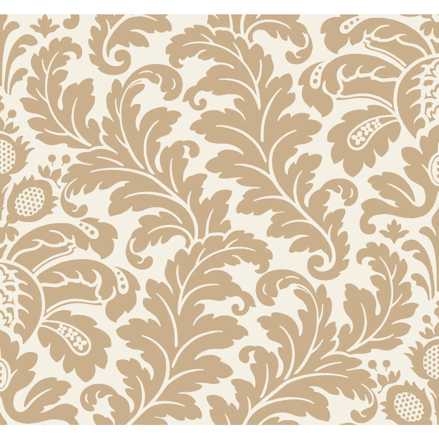 Kravet Design Candice Olson After Eight W3868 in Gold & White (W3868.4.0)