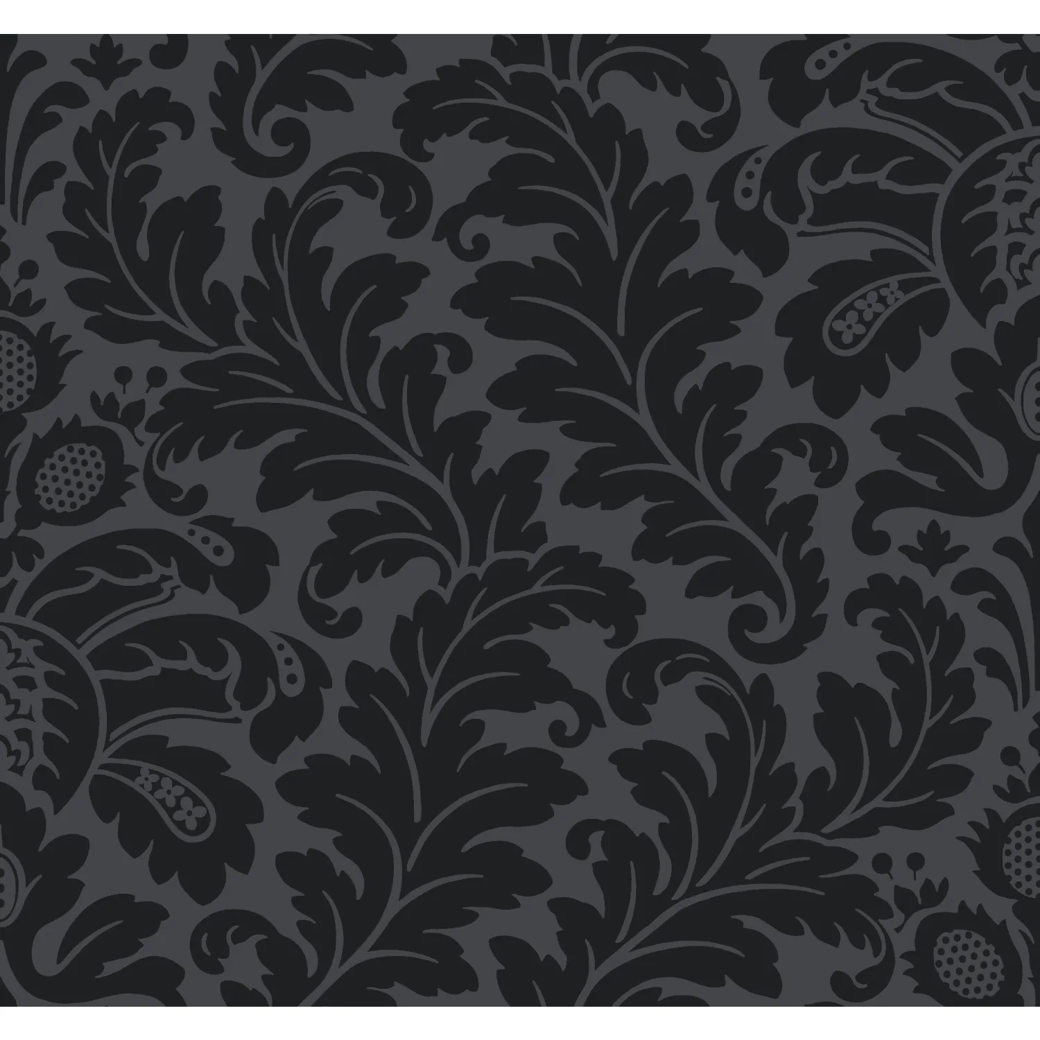 Kravet Design Candice Olson After Eight W3868 in Black & Charcoal (W3868.621.0)