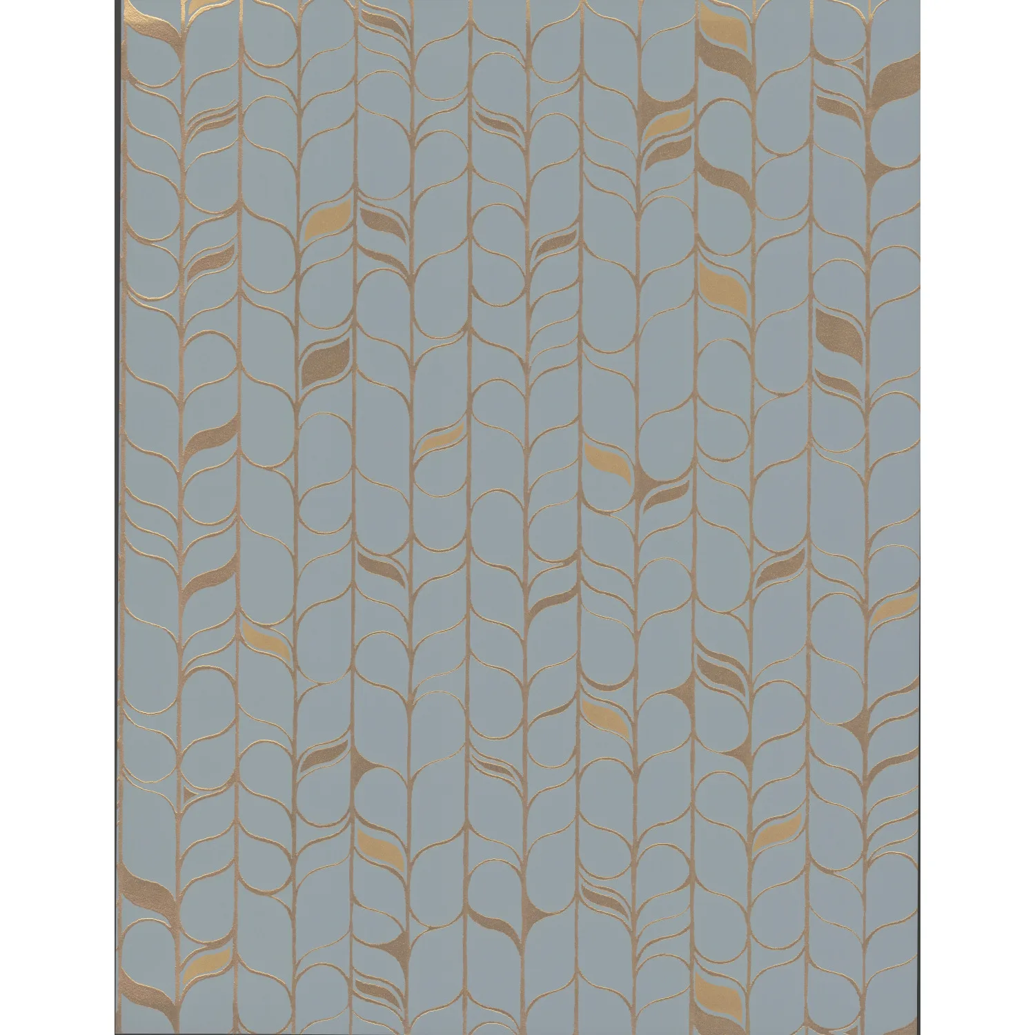 Kravet Design Candice Olson Modern Nature 2ND Edition W3877 in Light Blue & Gold (W3877.115.0)
