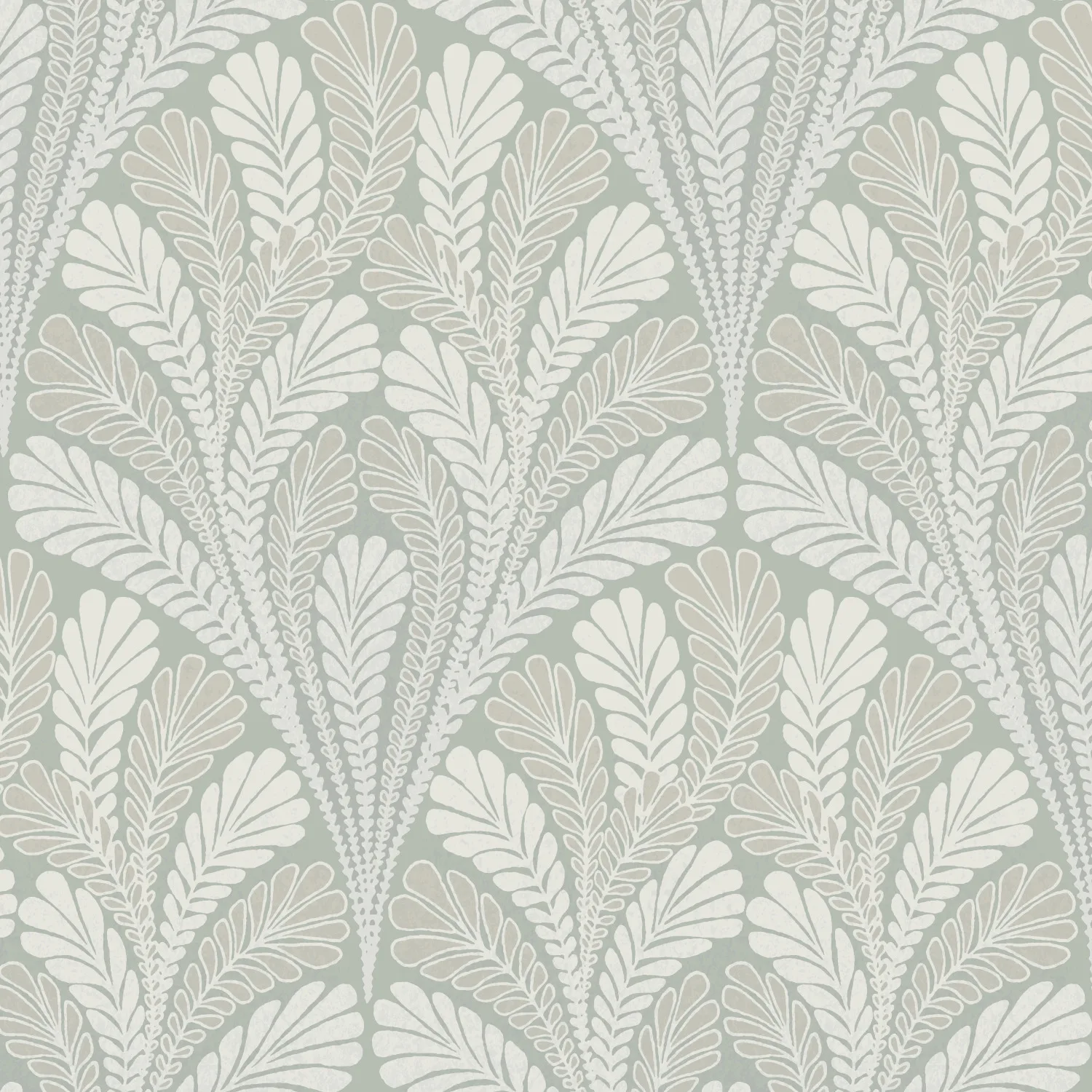 W3899.1311.0 | Damask Resource Library W3899 – Turquoise & Taupe