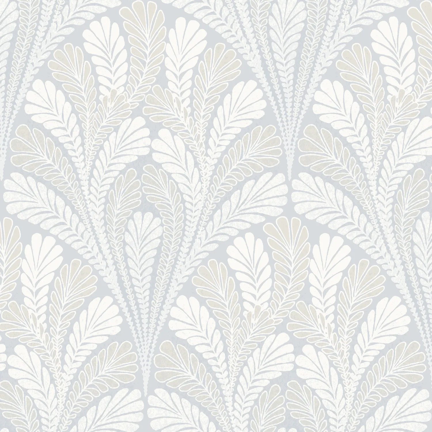 W3899.1516.0 | Damask Resource Library W3899 – Light Blue & Khaki