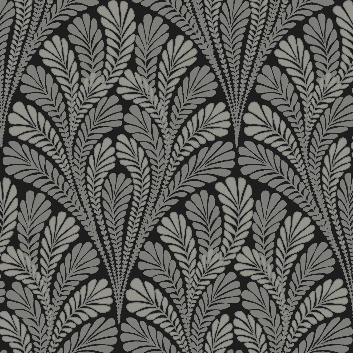 W3899.84.0 | Damask Resource Library W3899 – Black & Beige