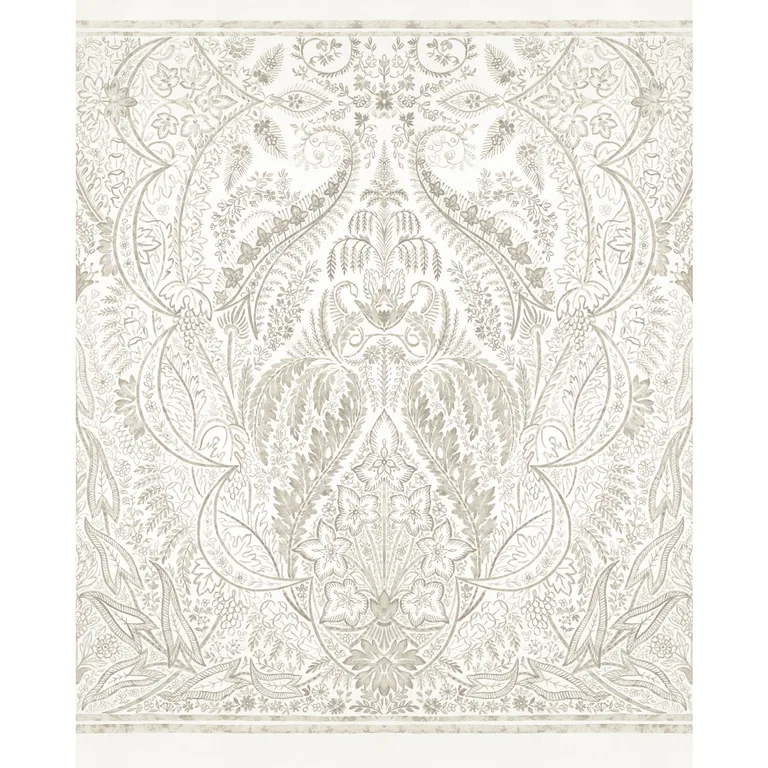 Kravet Design Damask Resource Library W3901 in Taupe & White (W3901.106.0)