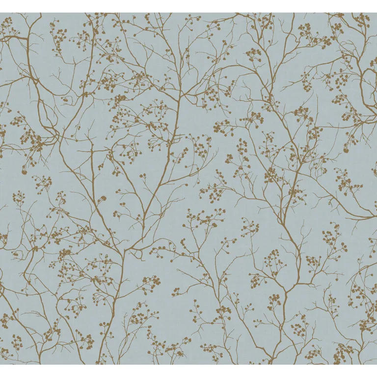 Kravet Design Antonina Vella Dazzling Dimensions Ii W3905 in Blue & Gold (W3905.15.0)