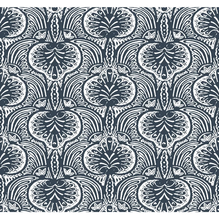 Kravet Design Ronald Redding Traveler W3911 in Blue & White (W3911.51.0)