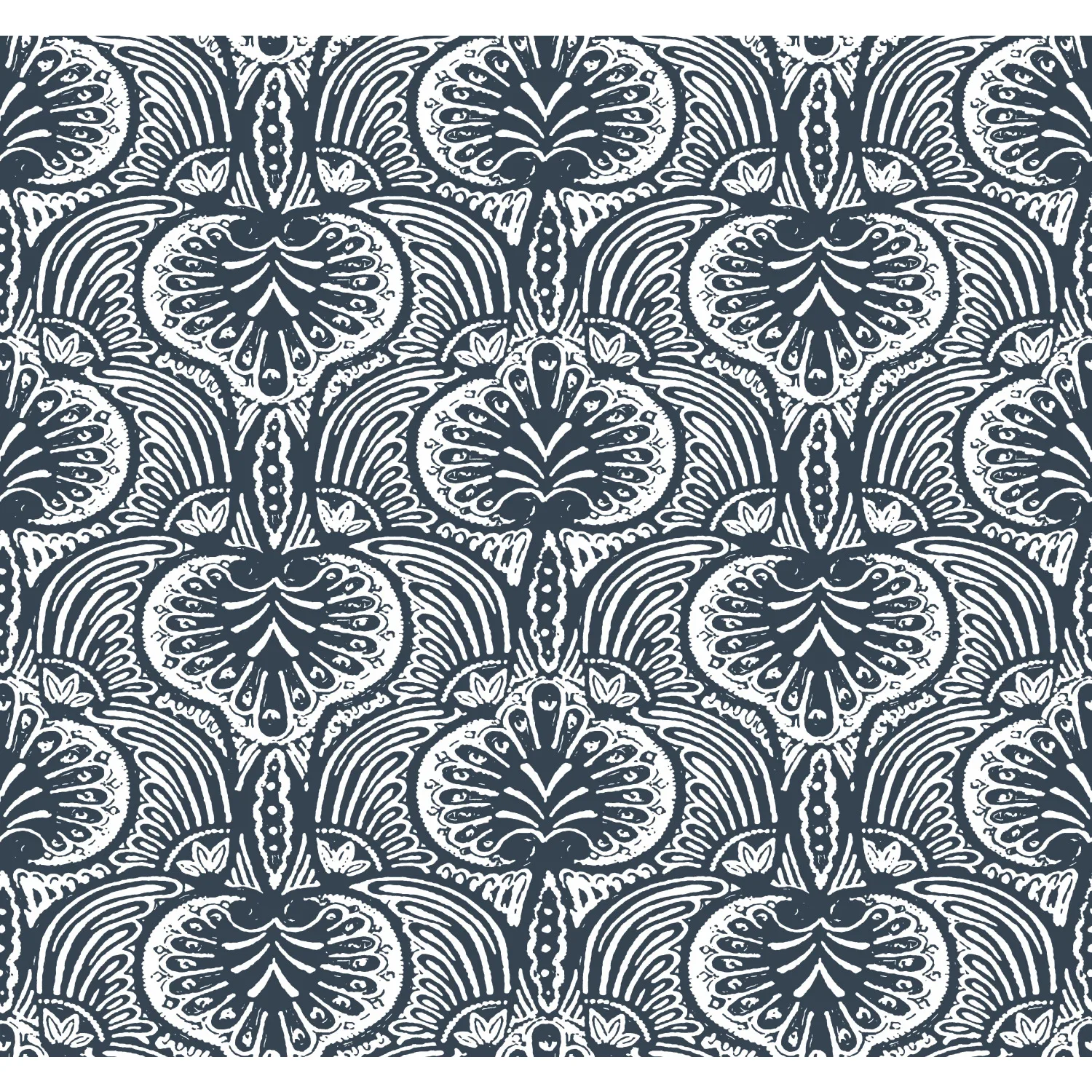 Kravet Design Ronald Redding Traveler W3911 in Blue & White (W3911.51.0)