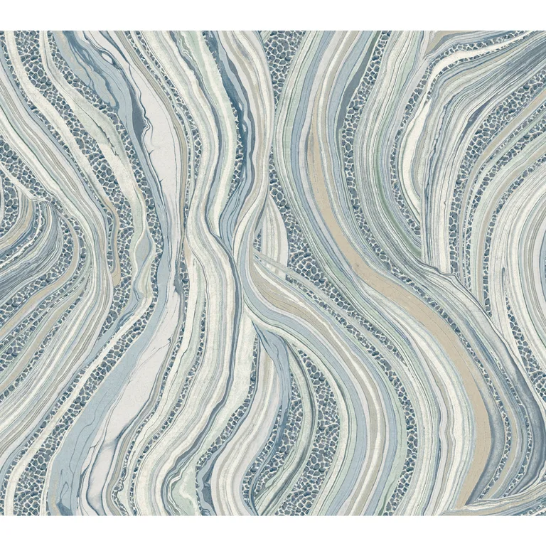 Kravet Design Ronald Redding Traveler W3919 in Blue & White (W3919.5.0)