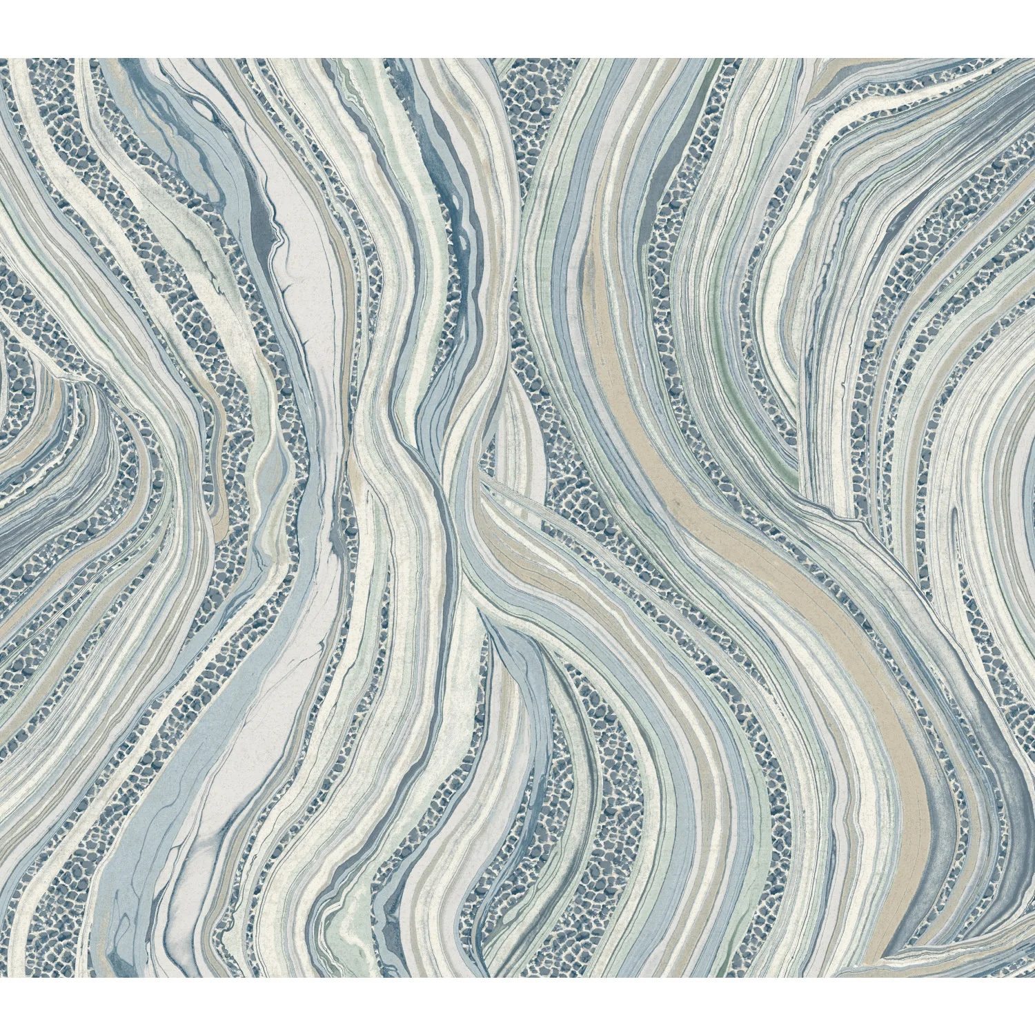 Kravet Design Ronald Redding Traveler W3919 in Blue & White (W3919.5.0)