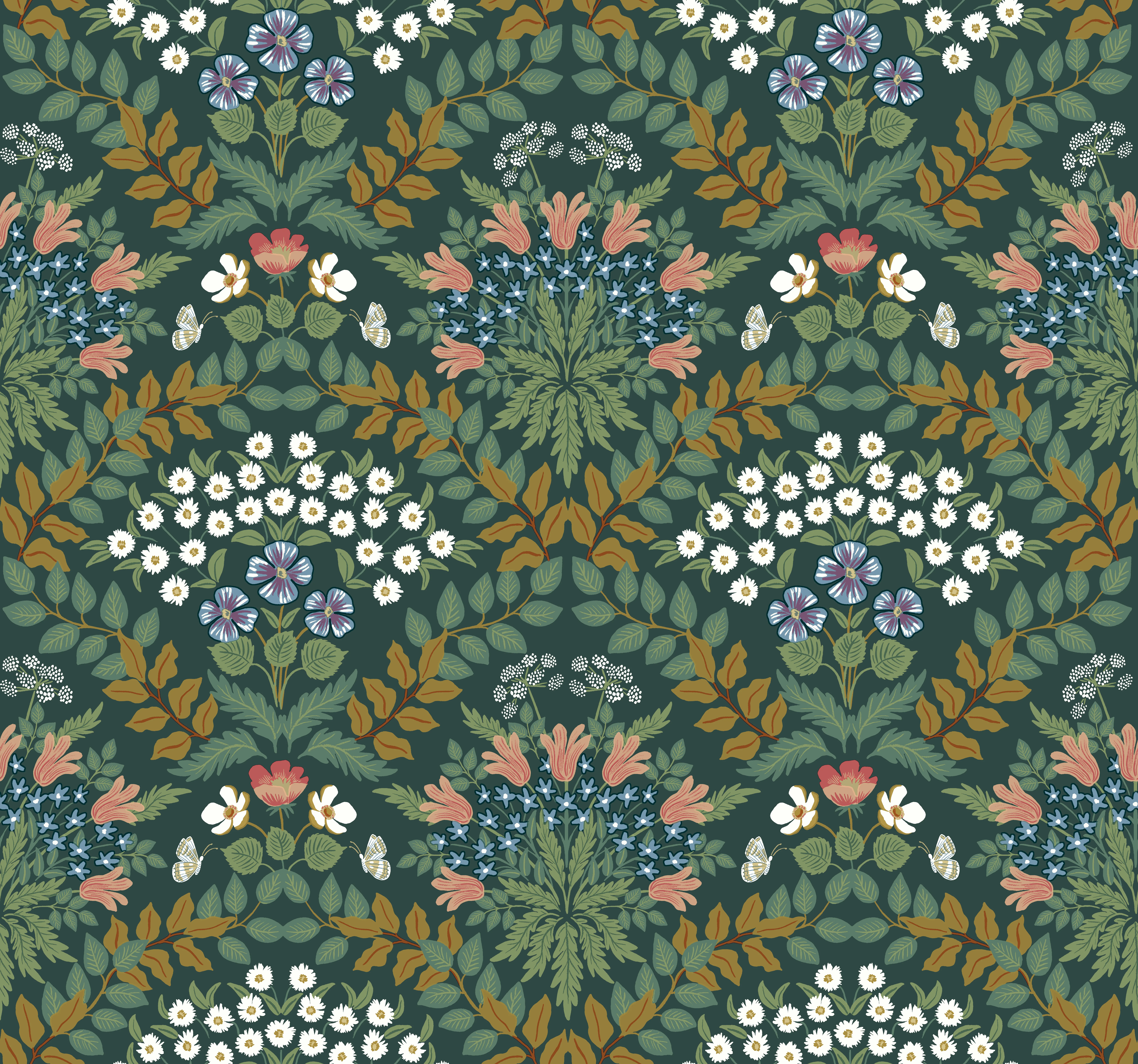 W3941.34.0 | Rifle Paper Co Second Edition W3941 – Green & Beige