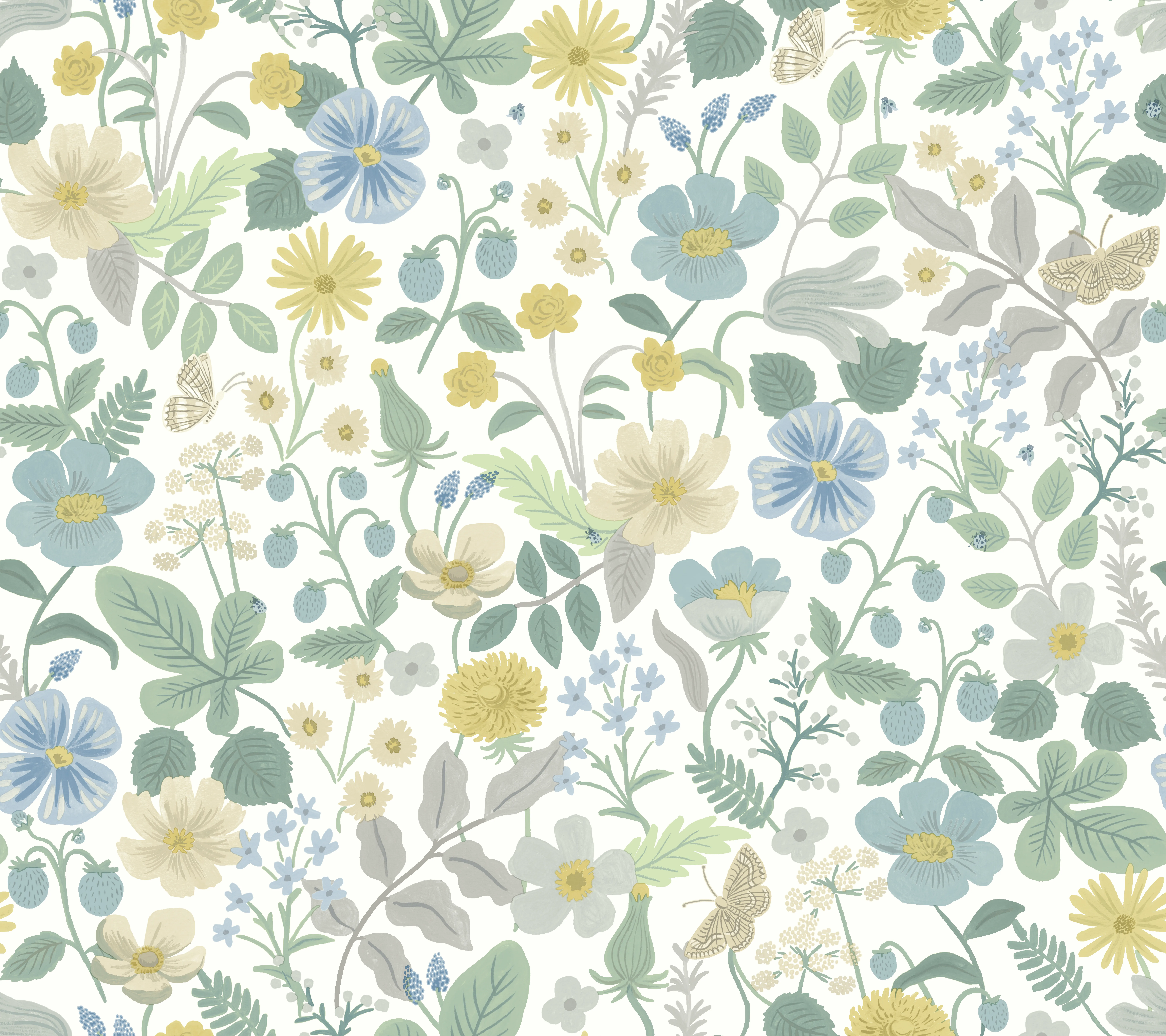 W3943.153.0 | Rifle Paper Co Second Edition W3943 – Blue & Yellow