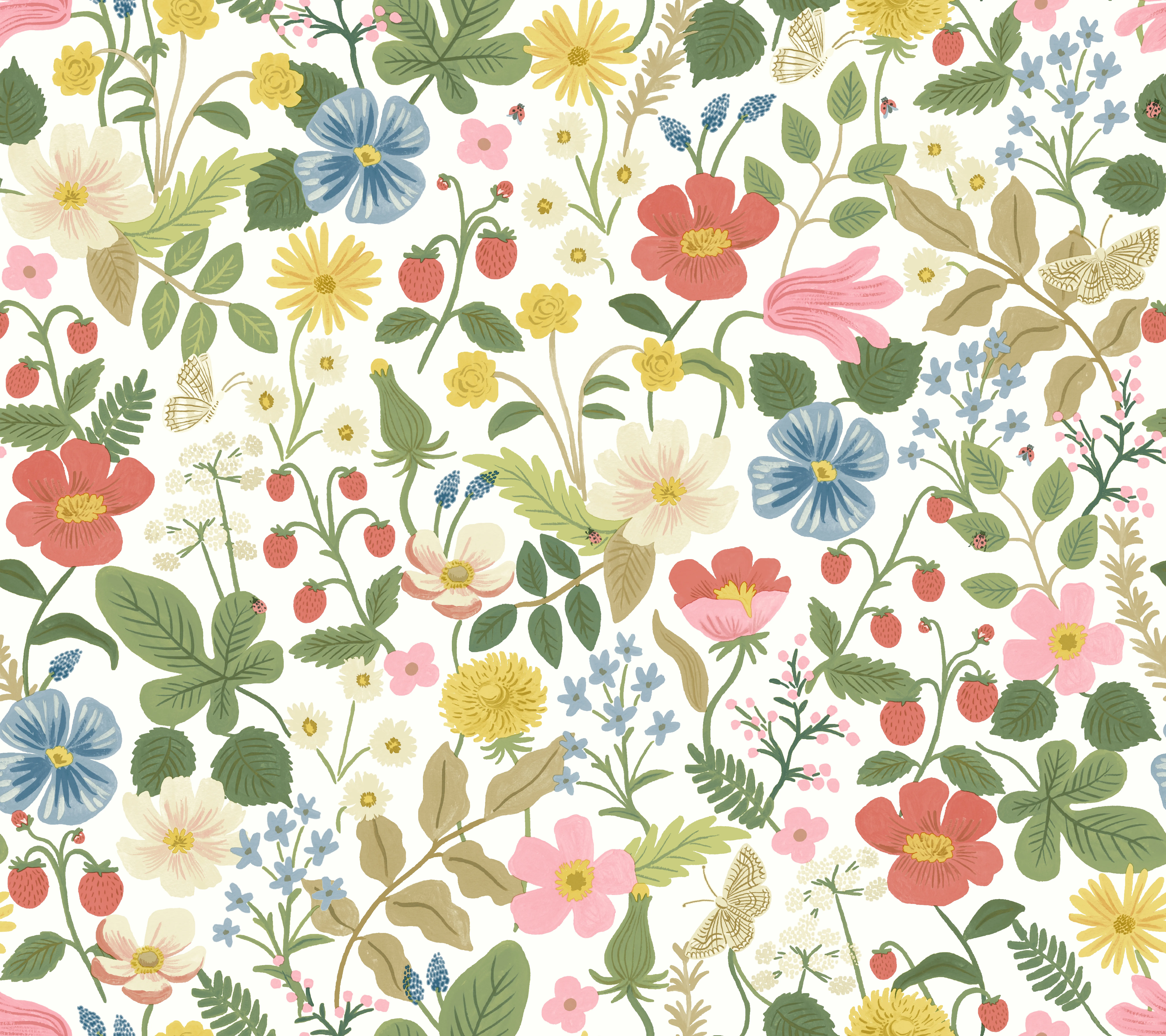 W3943.319.0 | Rifle Paper Co Second Edition W3943 – Red & Yellow