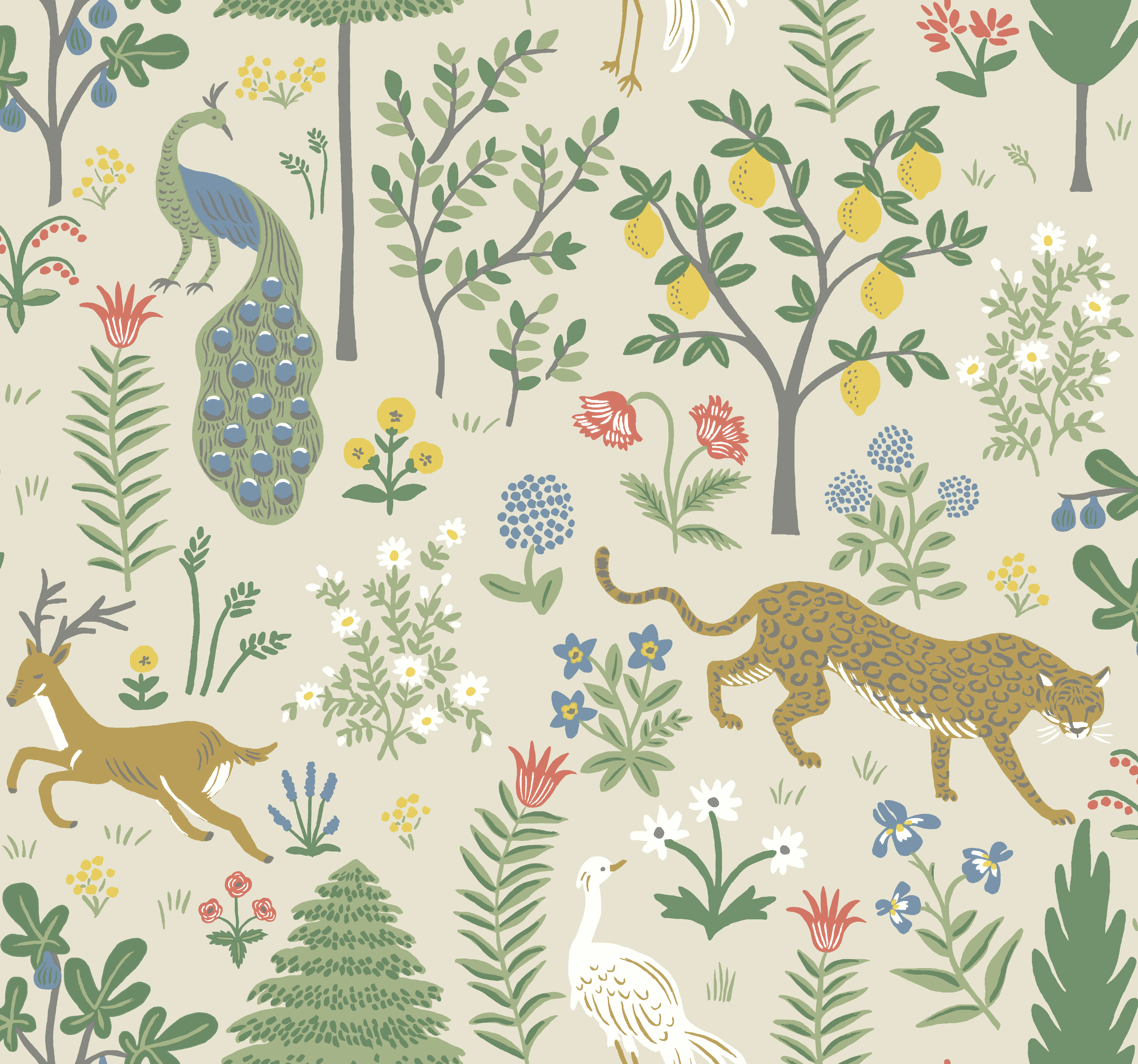 W3945.1614.0 | Rifle Paper Co Second Edition W3945 – Gold & Green