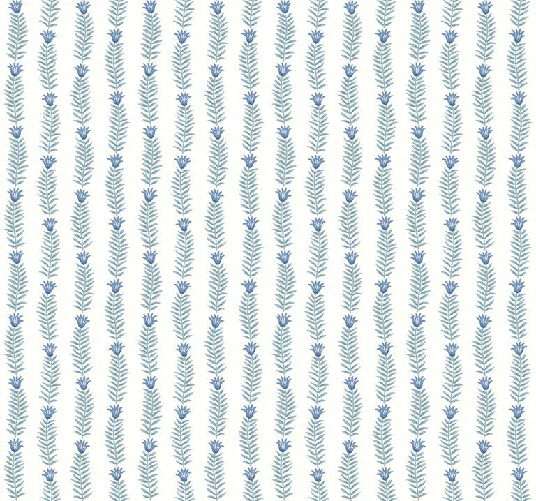 Kravet Design Rifle Paper Co Second Edition W3946 in Blue & Light Blue (W3946.155.0)