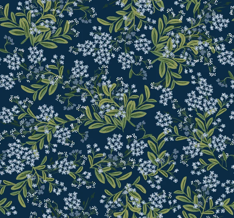 Kravet Design Rifle Paper Co Second Edition W3948 in Blue & Green (W3948.350.0)