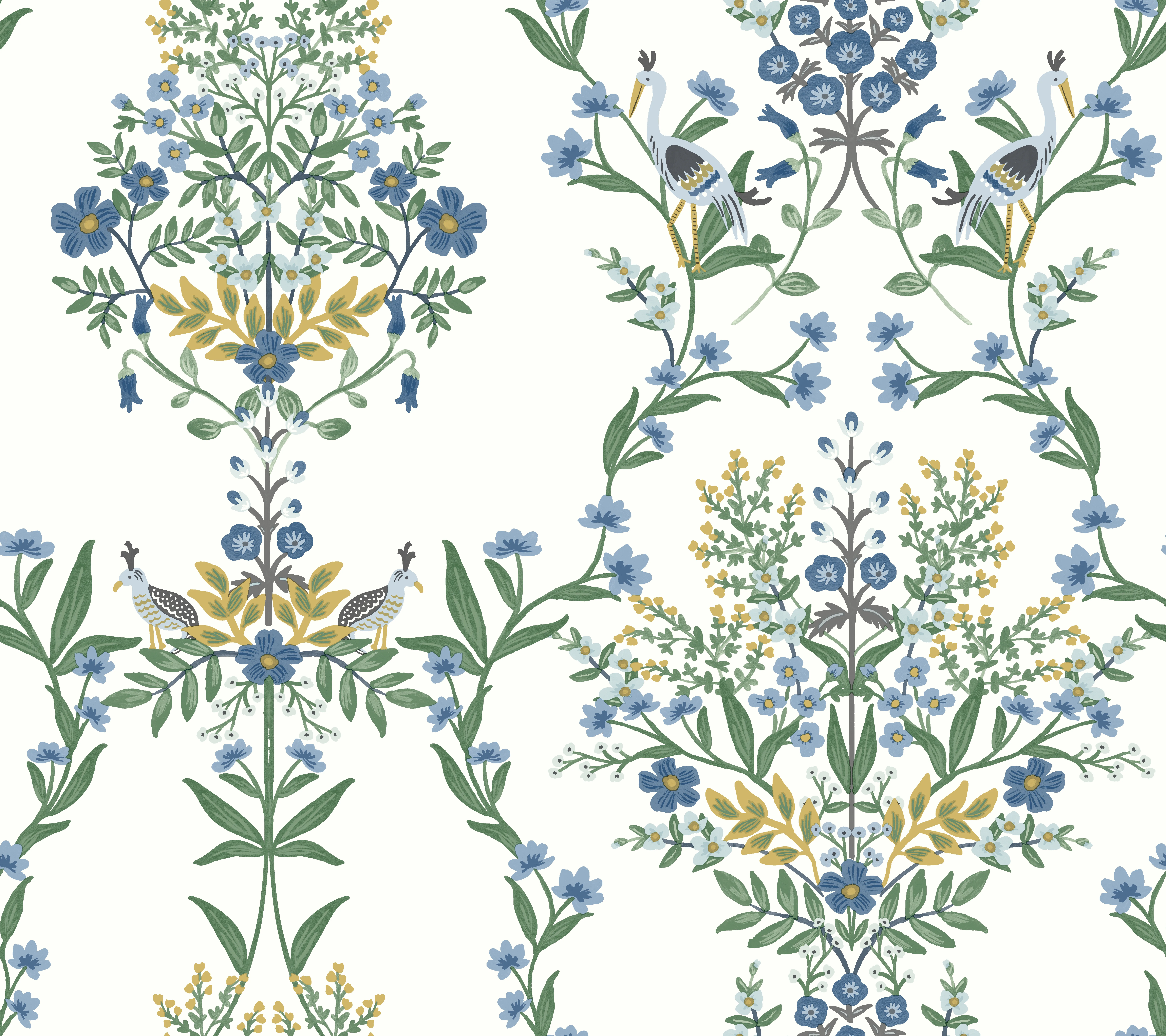 W3949.34.0 | Rifle Paper Co Second Edition W3949 – White & Blue