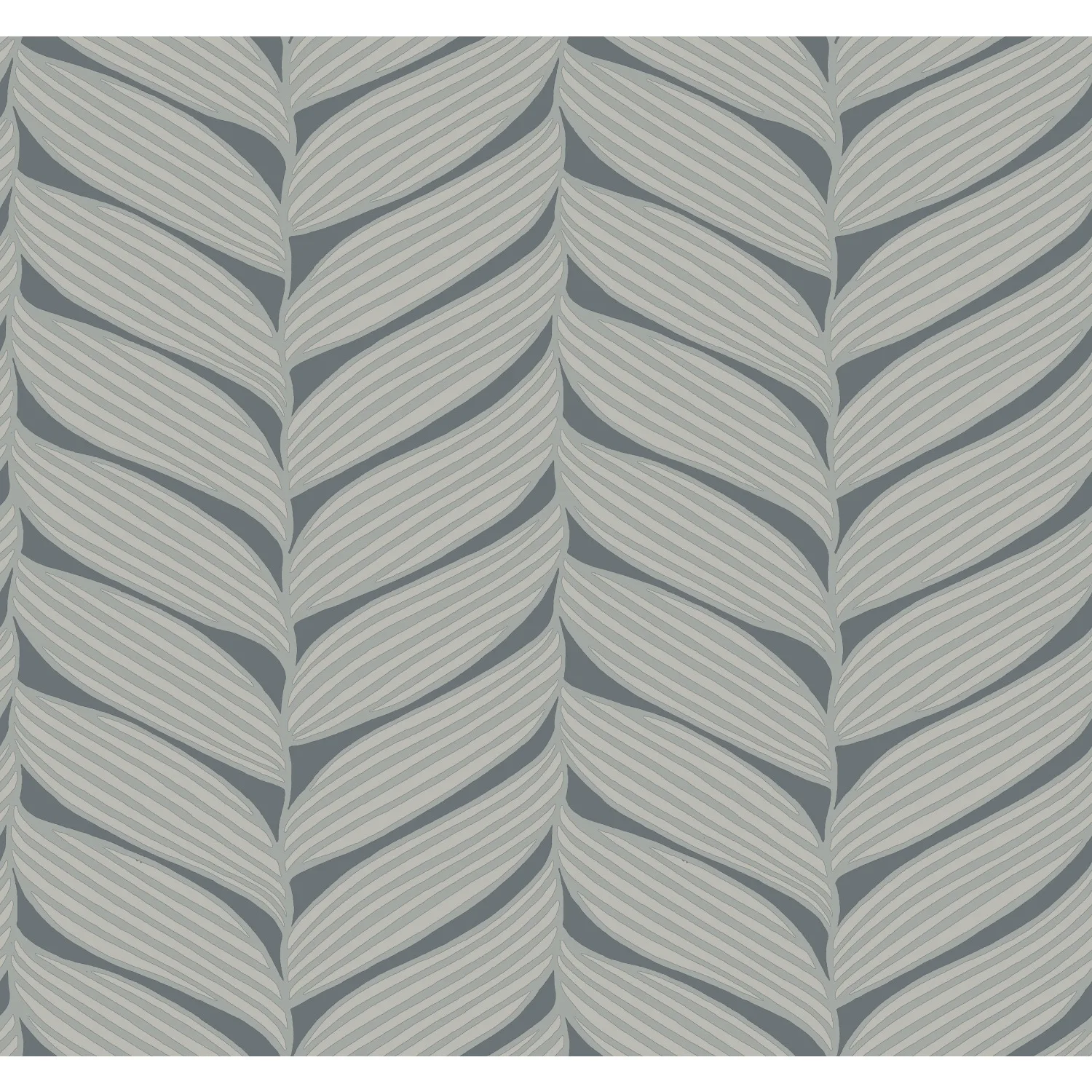 Kravet Design Antonina Vella Modern Metals Second Edition W4106 in Charcoal & Silver (W4106.1121.0)
