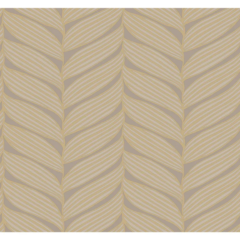 Kravet Design Antonina Vella Modern Metals Second Edition W4106 in Grey & Gold (W4106.411.0)