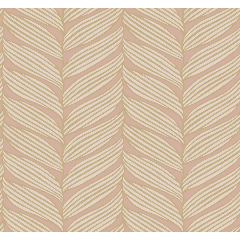 Kravet Design Antonina Vella Modern Metals Second Edition W4106 in Pink & Gold (W4106.417.0)