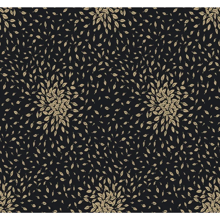 Kravet Design Antonina Vella Modern Metals Second Edition W4110 in Black & Gold (W4110.84.0)