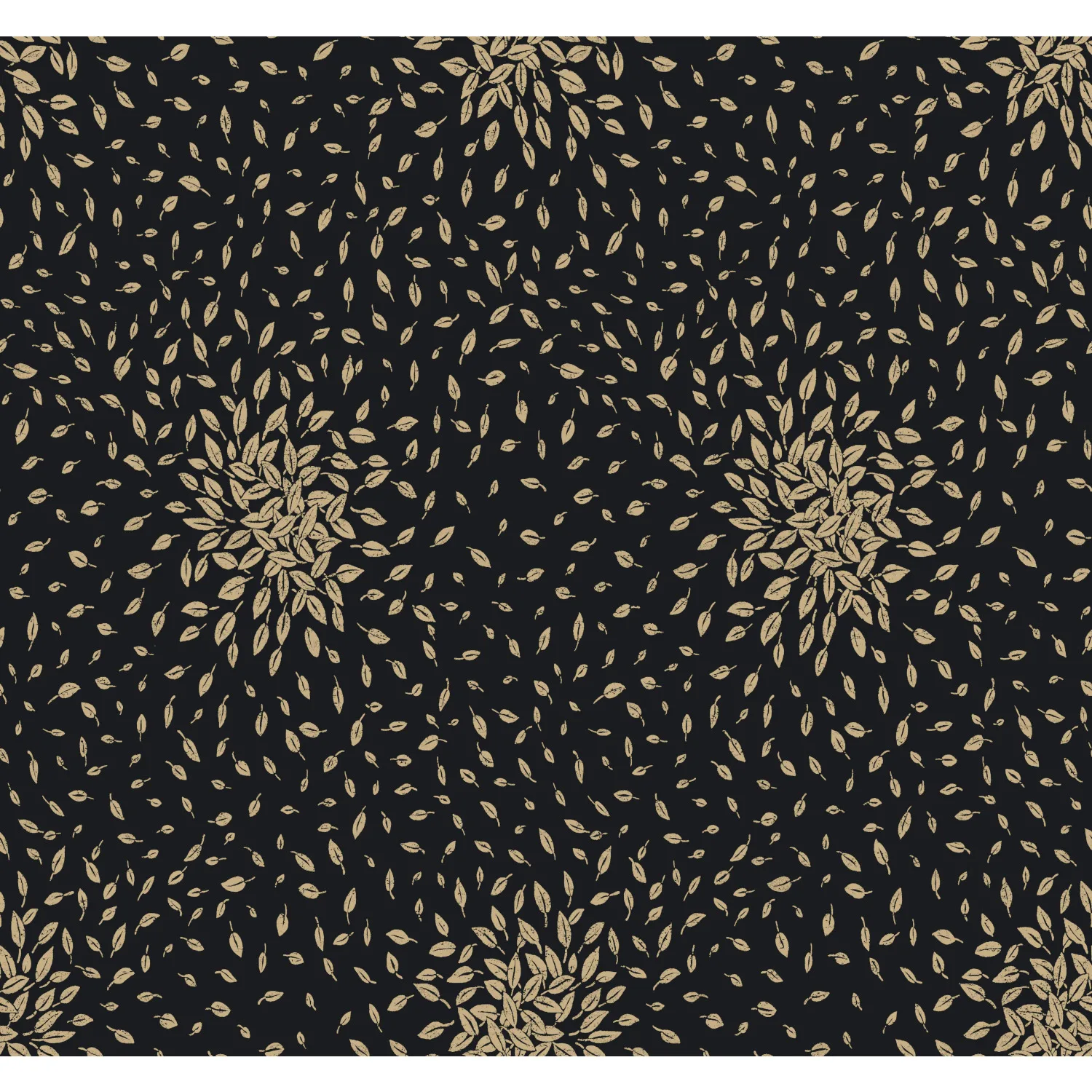 Kravet Design Antonina Vella Modern Metals Second Edition W4110 in Black & Gold (W4110.84.0)