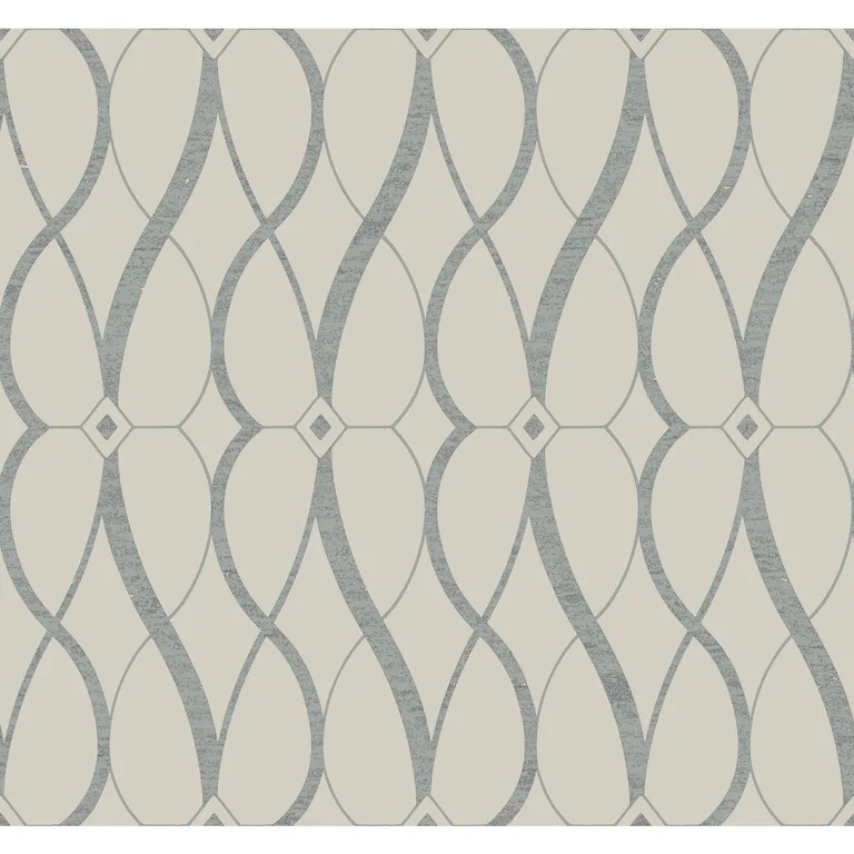 Kravet Design Antonina Vella Modern Metals Second Edition W4111 in Grey & Silver (W4111.11.0)