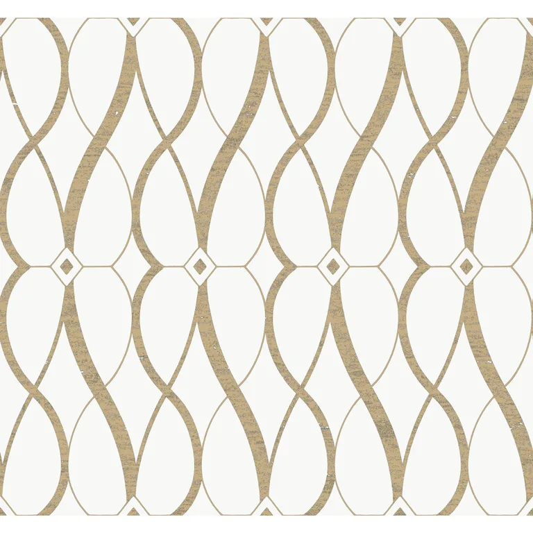 Kravet Design Antonina Vella Modern Metals Second Edition W4111 in Neutral & Gold (W4111.14.0)